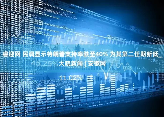 睿迎网 民调显示特朗普支持率跌至40% 为其第二任期新低_大皖新闻 | 安徽网